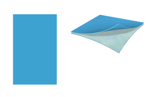 SERWETA CHIRURGICZNA JAŁOWA 150cm x 200cm 2 WARSTWOWA ALPHATEX