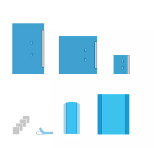 Zestaw serwet UNIWERSALNYCH nr 5 STERYLNY ALPHAtex STANDARD