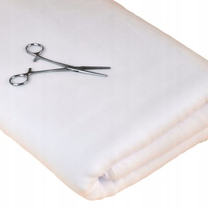 Gaza Lux opatrunkowa bawełniana 0,9 x 100m, 1szt. 17-nitkowa