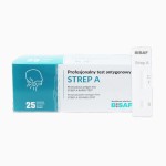 Test Strep A opakowanie 25 sztuk - paciorkowiec -  Streptococcus A