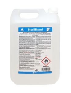 STERILLHAND 4L - DEZYNFEKCJA RĄK I SKÓRY