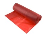 Worki na odpady medyczne LDPE czerwone 240l - 10szt.