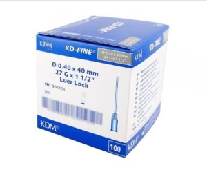 Igły Igła KD Fine 0,3x12mm G29 100szt