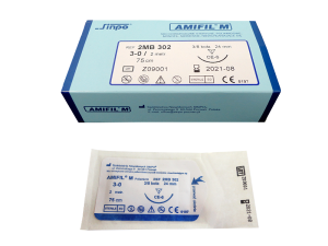 Amifil M 2MA 3/0 19mm 3/8 odw.tn.45cm 10szt.