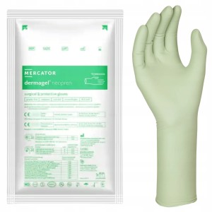 Rękawice chirurgiczne jałowe Dermagel Neopren rozm. 7.5 - 1 para Mercator