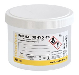 Pojemnik histopatologiczny – formaldehyd 4% z buforem fosforanowym 250 ml