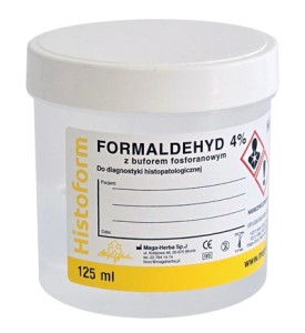 Pojemnik histopatologiczny – formaldehyd 4% z buforem fosforanowym 125 ml