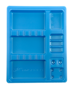 TACKI JEDNORAZOWE NIEBIESKIE 100 SZT.