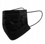 MASKA MED. 3W. CZARNA 50 SZT.